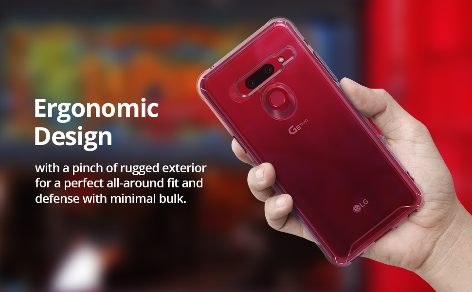 Ốp lưng LG G8 Ringke Fusion Hàn Quốc (Ringke Fusion Korea Case for  LG G8)