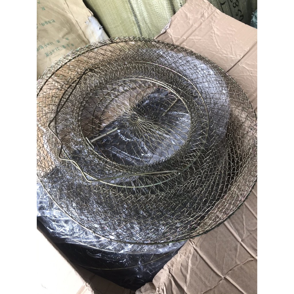 Iron Mesh Fish Basket (Easy to Fold)