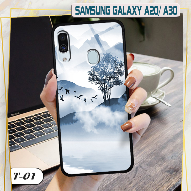 Ốp lưng kính 3D Samsung GALAXY A30