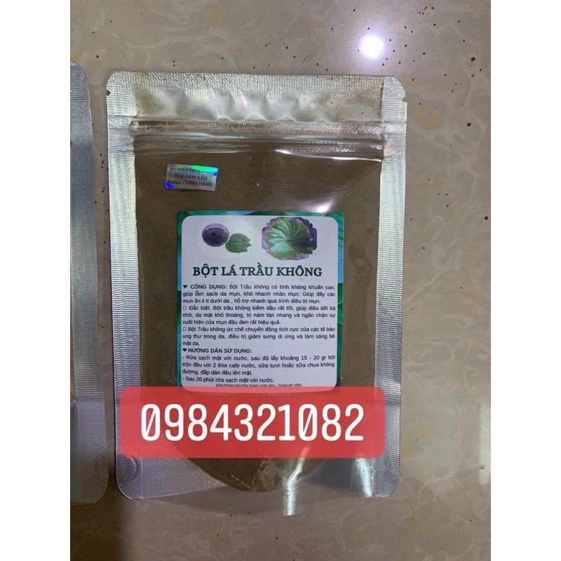 500gr Bột Lá Trầu Không (bột trầu không) nguyên chất handmade