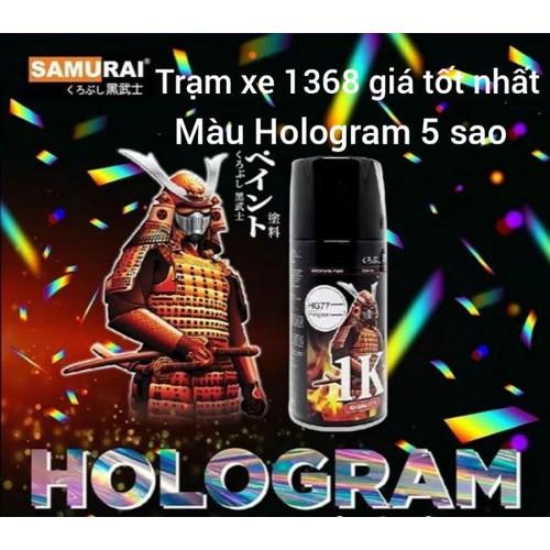 SƠN SAMURAI SƠN XỊT MÀU HOLOGRAM HG77 5 SAO