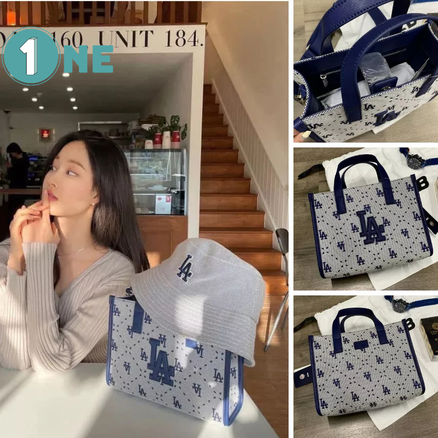 Túi Xách MLB NY Basic Big Logo Canvas Bucket Bag Full Tag Mac