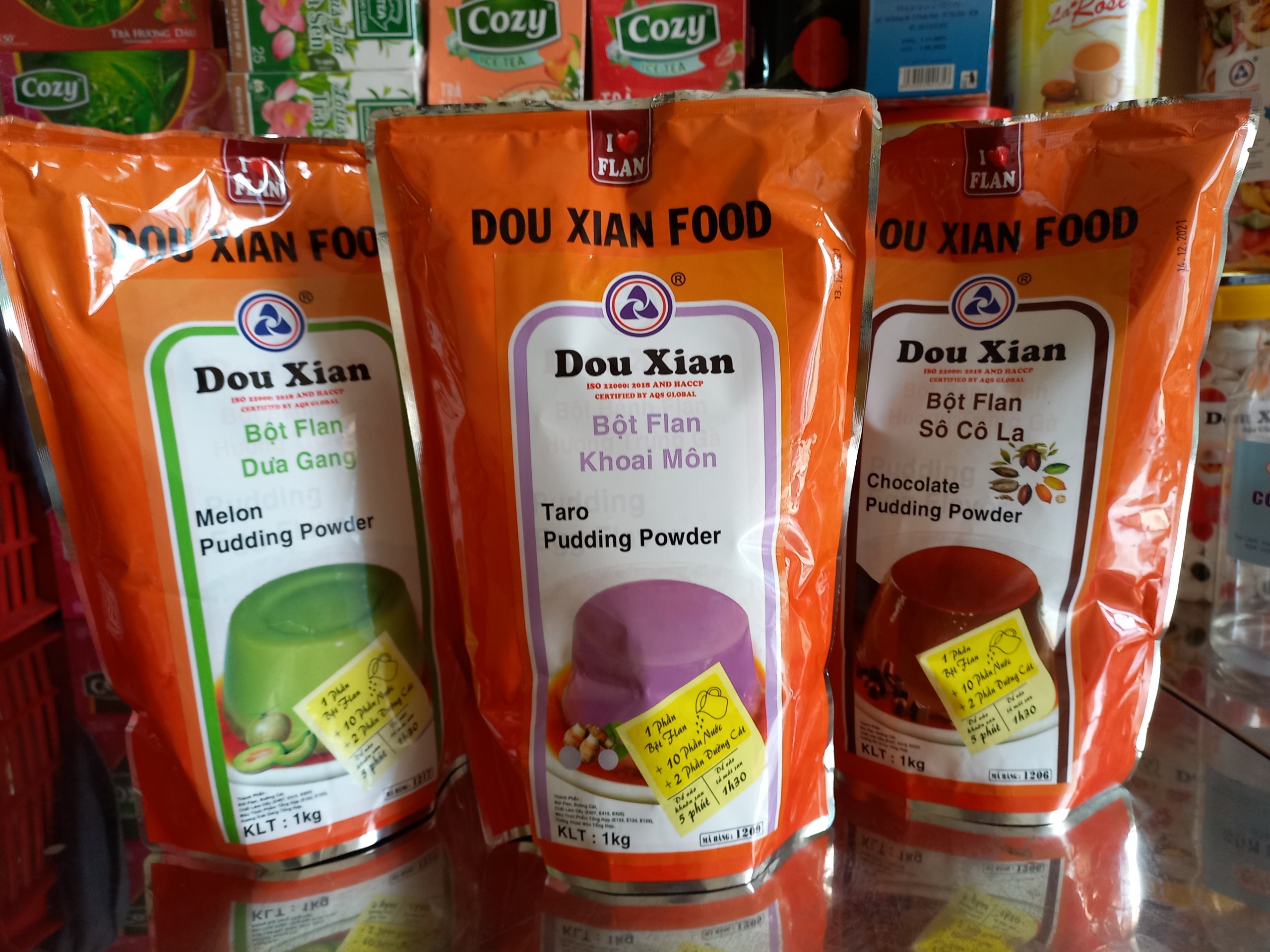 BỘT FLAN KHOAI MÔN DOUXIAN - 1KG