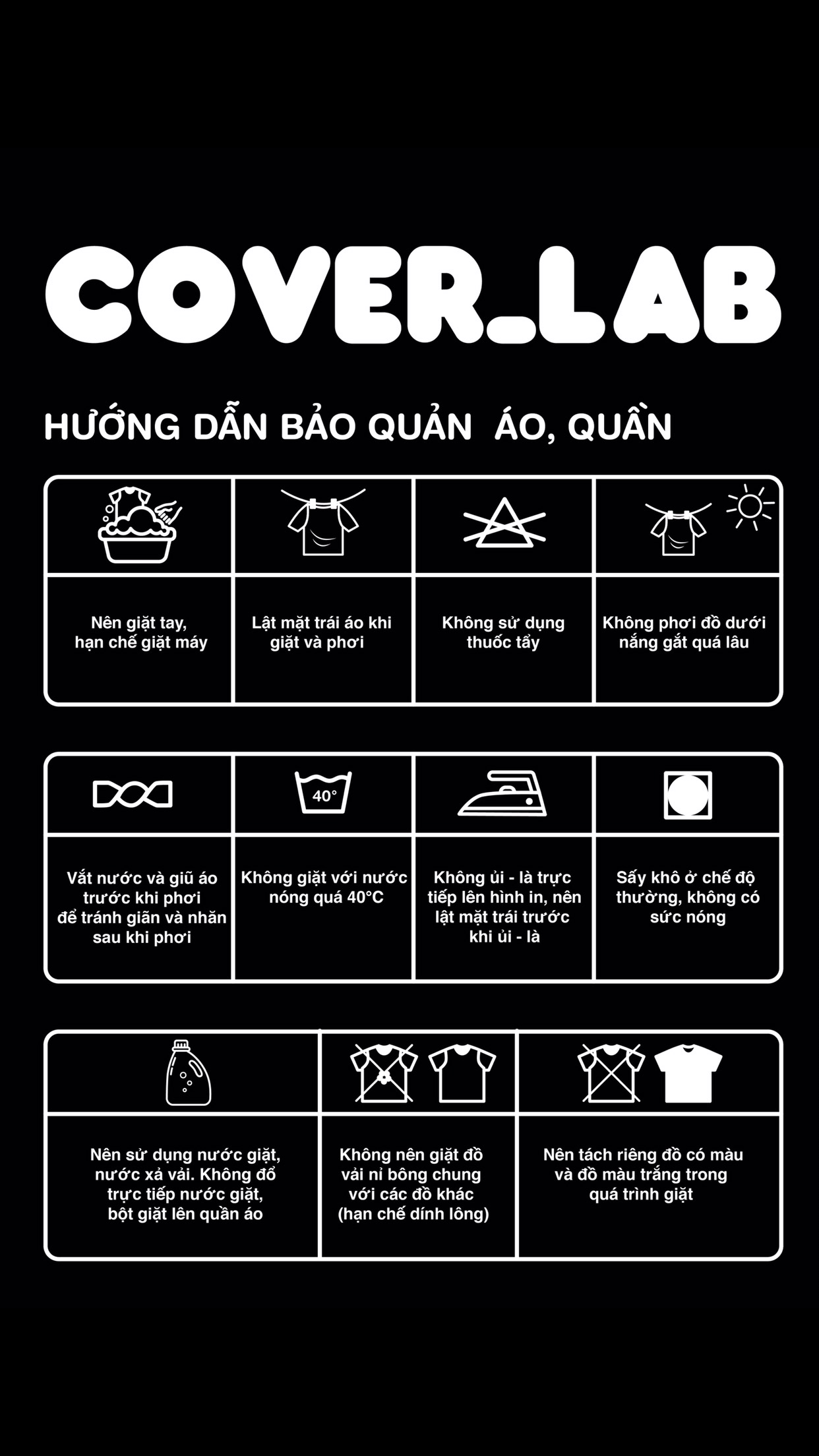 ÁO THUN COVER_LAB DONUT MÀU ĐEN