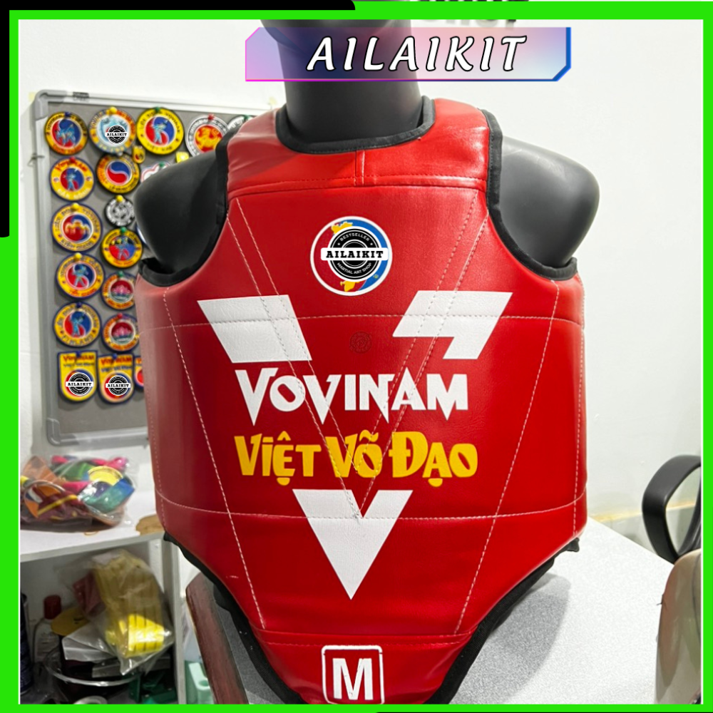 [HCM]{Giáp Vovinam 2 mặt Ailaikit}  Dày Giáp Đấu Tốt