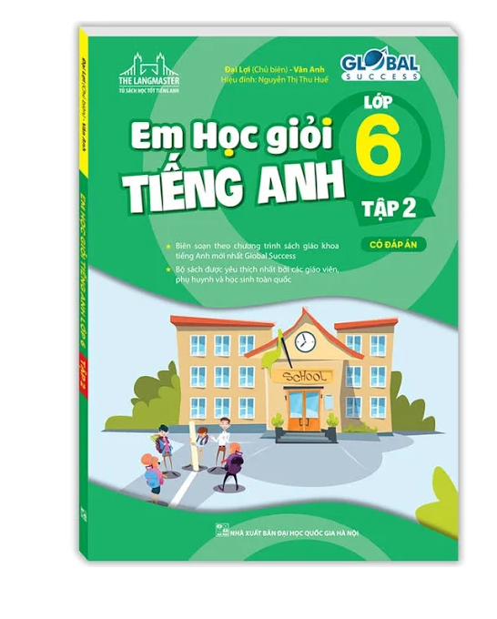 Sách - Em học giỏi tiếng Anh lớp 6 tập 2 - có file nghe