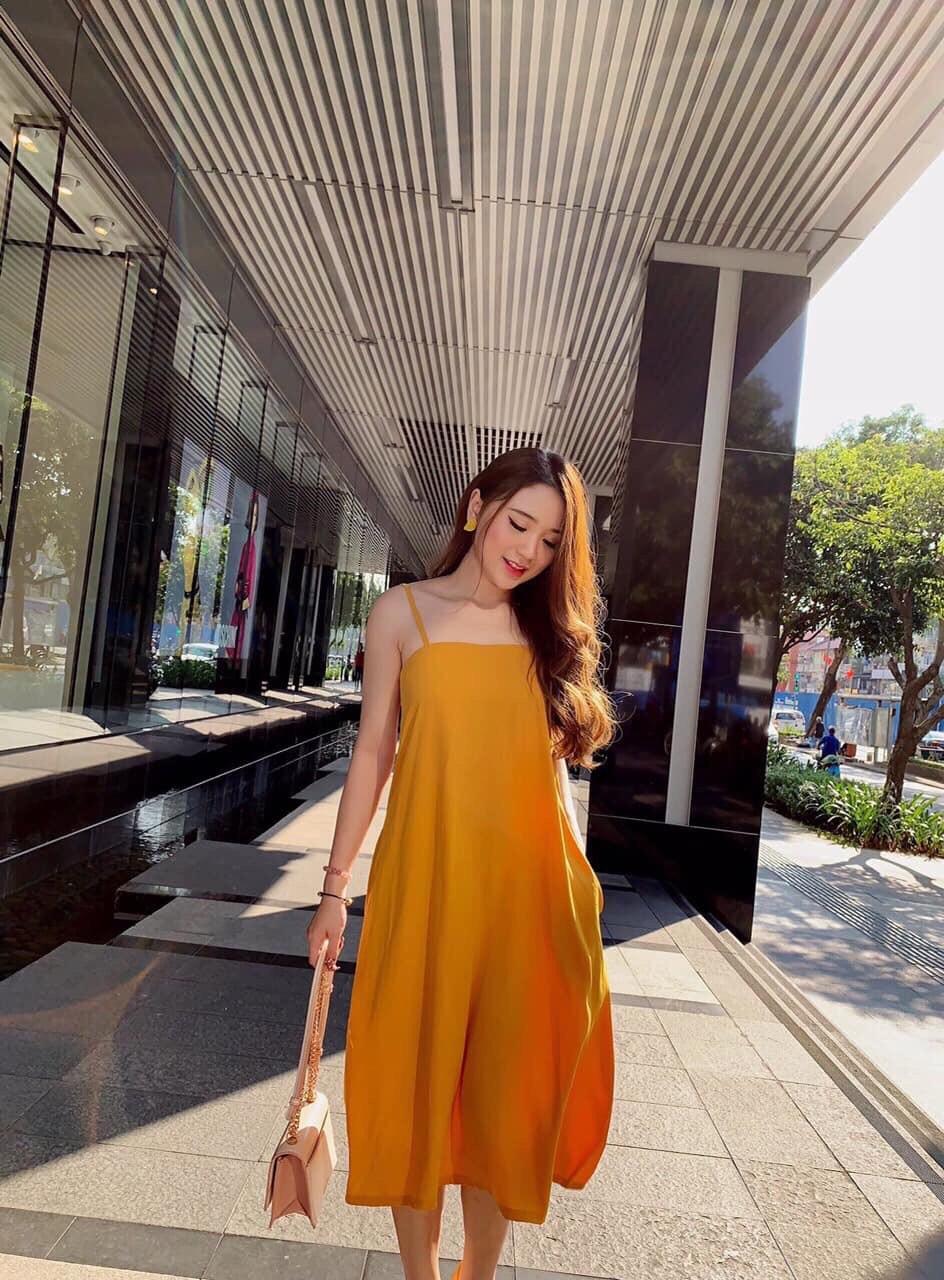 ĐẦM MAXI SUÔNG 2 DÂY