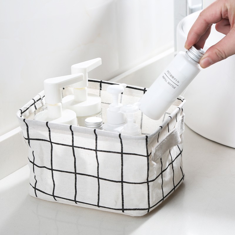 [HCM]XÃ KHO Giỏ vải đựng đồ cá nhân