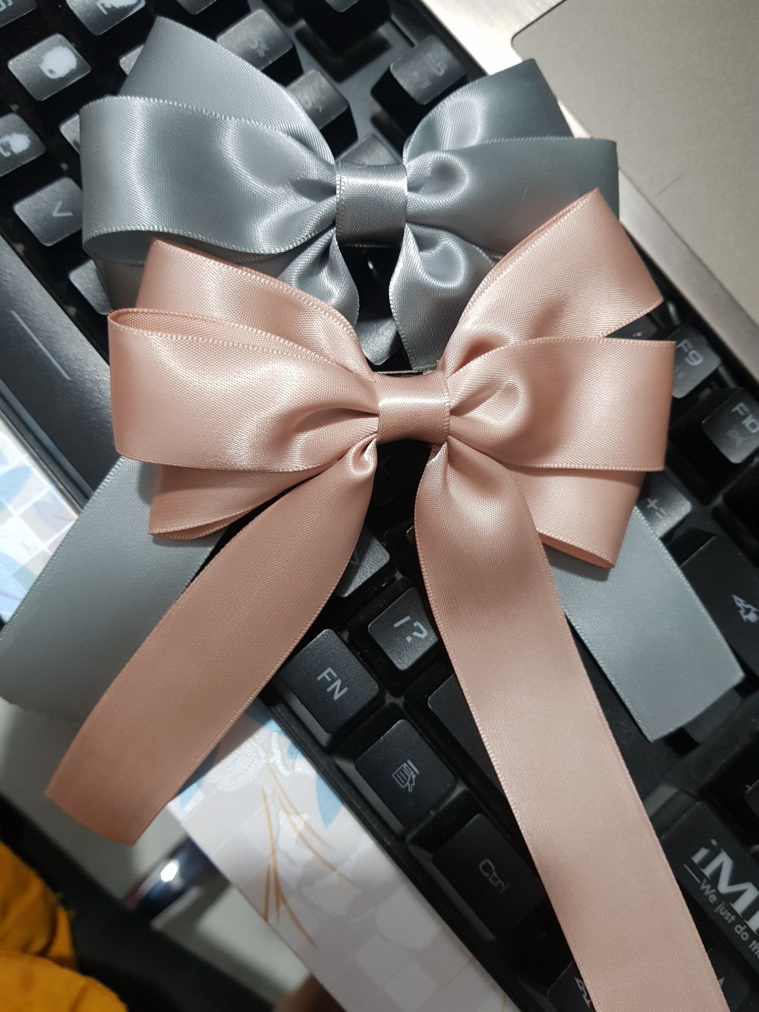 kẹp tóc nơ tiểu thư