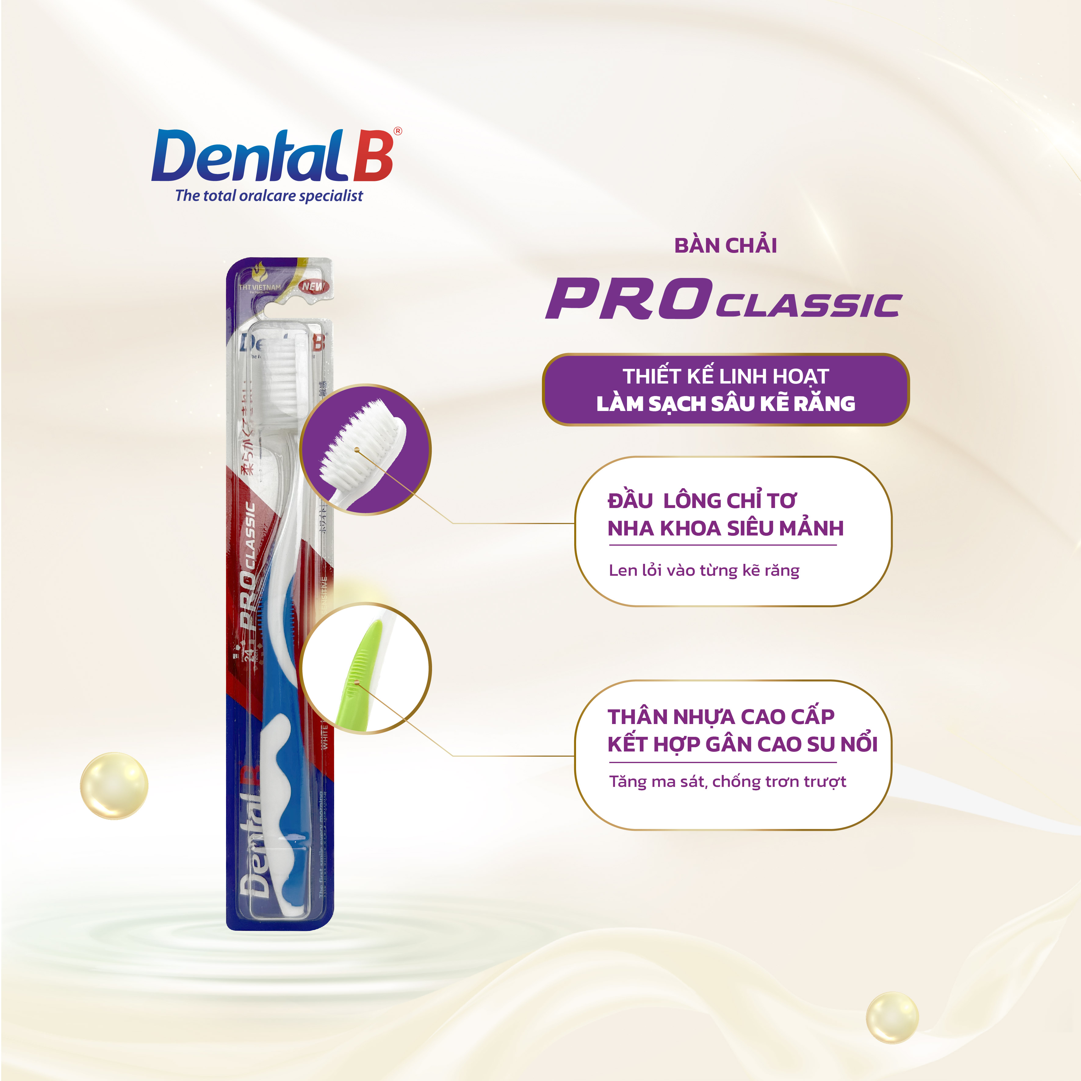 Bàn chải đánh răng Dental B - ProClassic