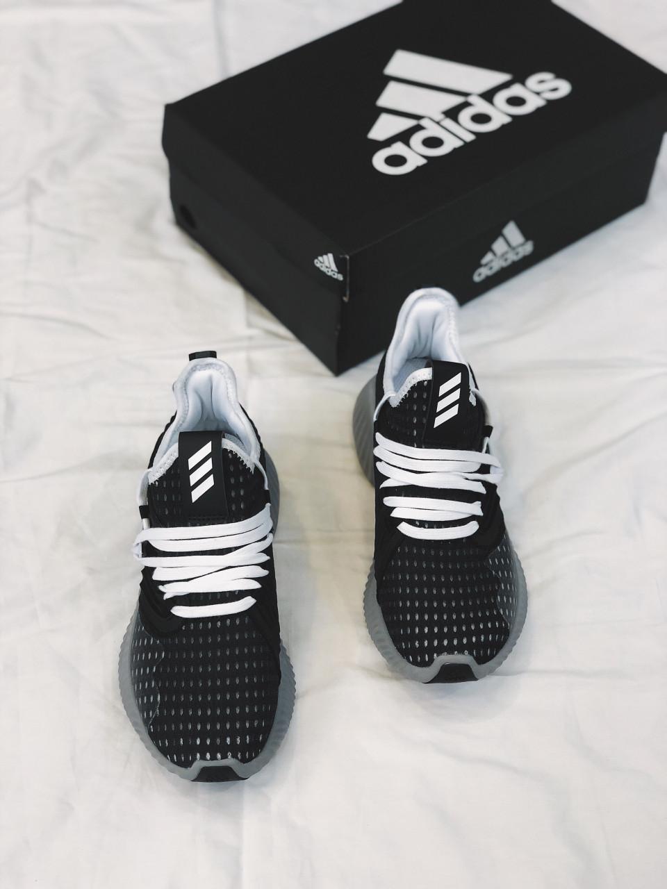 [HCM]Giày nữ Alpha Bounce Instinct mới cao cấp nhẹ bền êm thể thao (đen phối xám)
