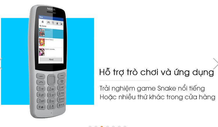Điện thoại Nokia 210 (chính hãng - bảo hành 12 tháng)