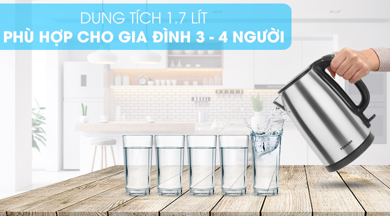 Ấm siêu tốc Toshiba KT-17SH2NV