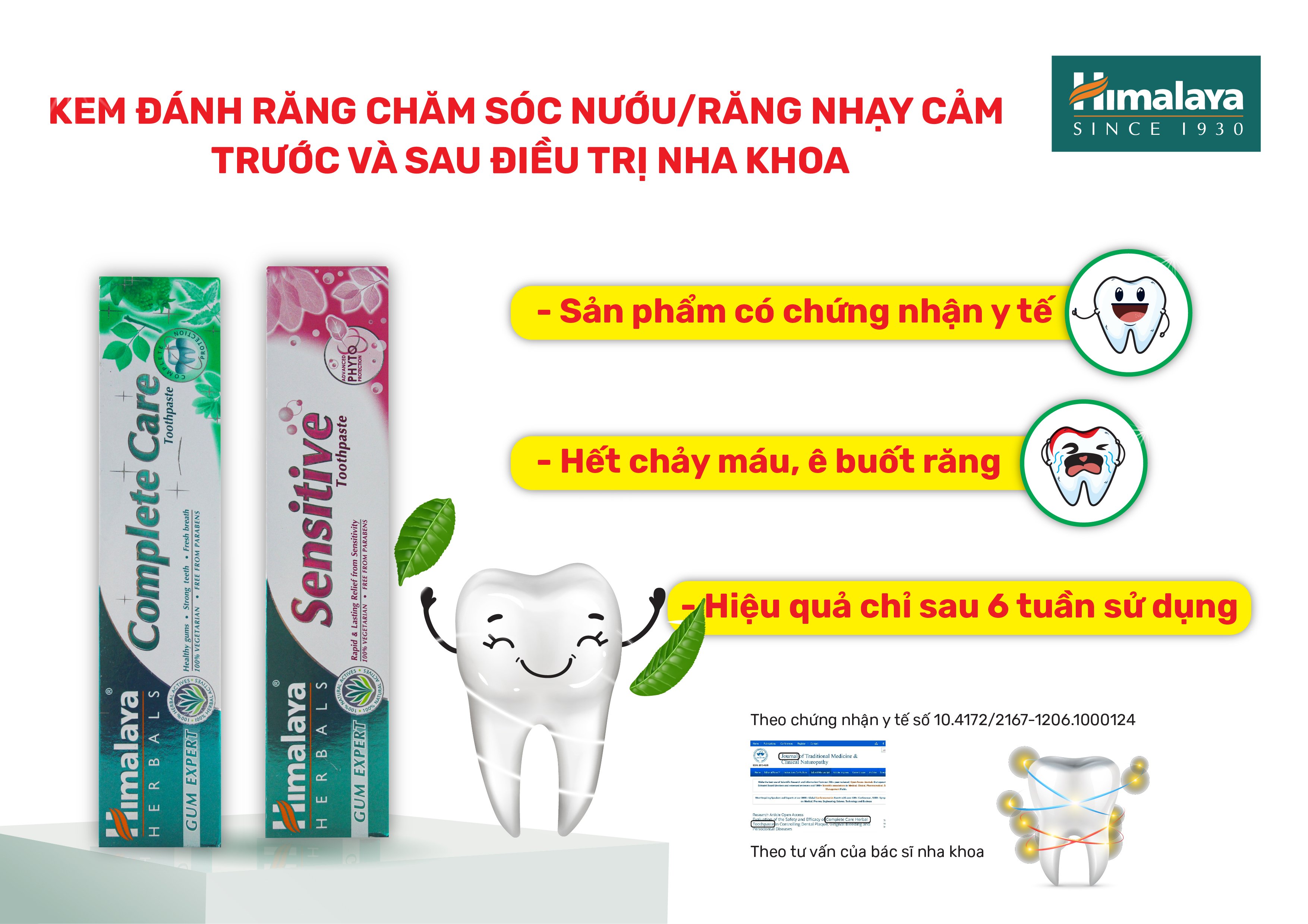[HÀNG CHÍNH HÃNG]Bộ đôi kem đánh răng chăm sóc nướu, dành cho răng nhạy cảm