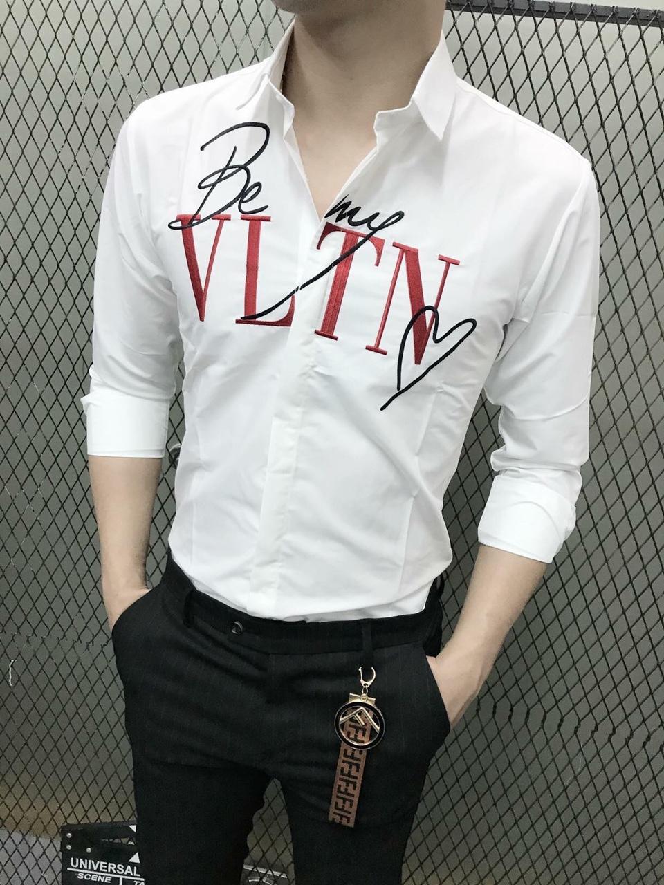 áo sơ mi nam BEMY VLTN  tay dài vải kate lụa hot nhất mọi thời đại