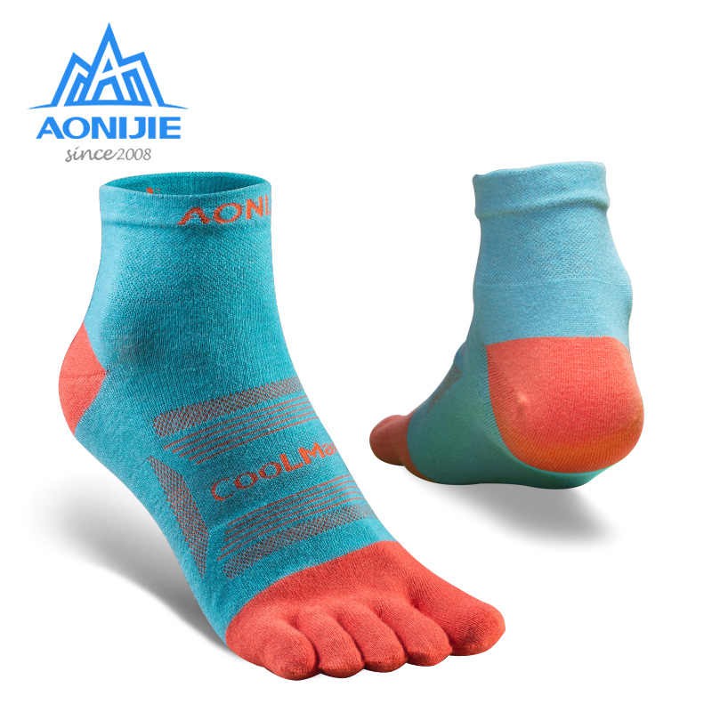 Tất 5 ngón chạy bộ cao cổ Aonijie E4802