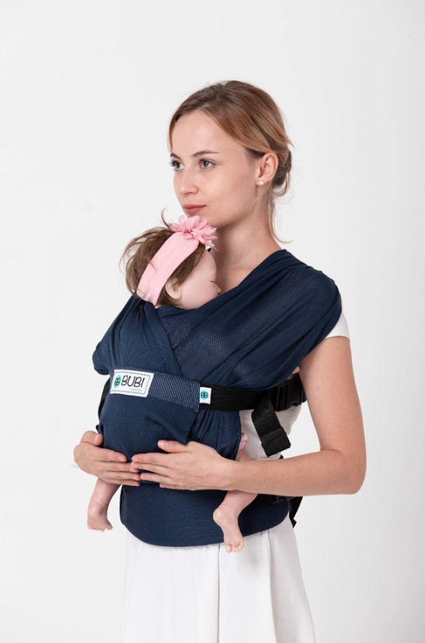Địu vải BUBI Gen 3 - Xanh đen - PE