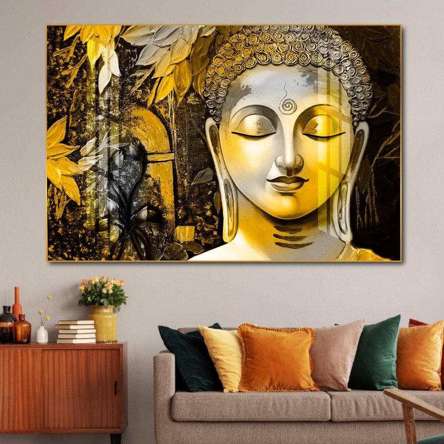 (Studio painting HCM) buddha painting wall