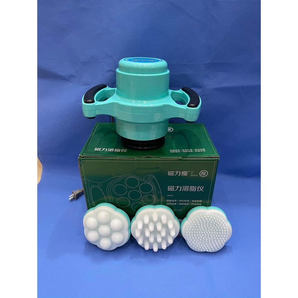 Đầm rung mini | đầm giảm béo g5 mini tay cầm với 3 đầu đánh siêu khỏe