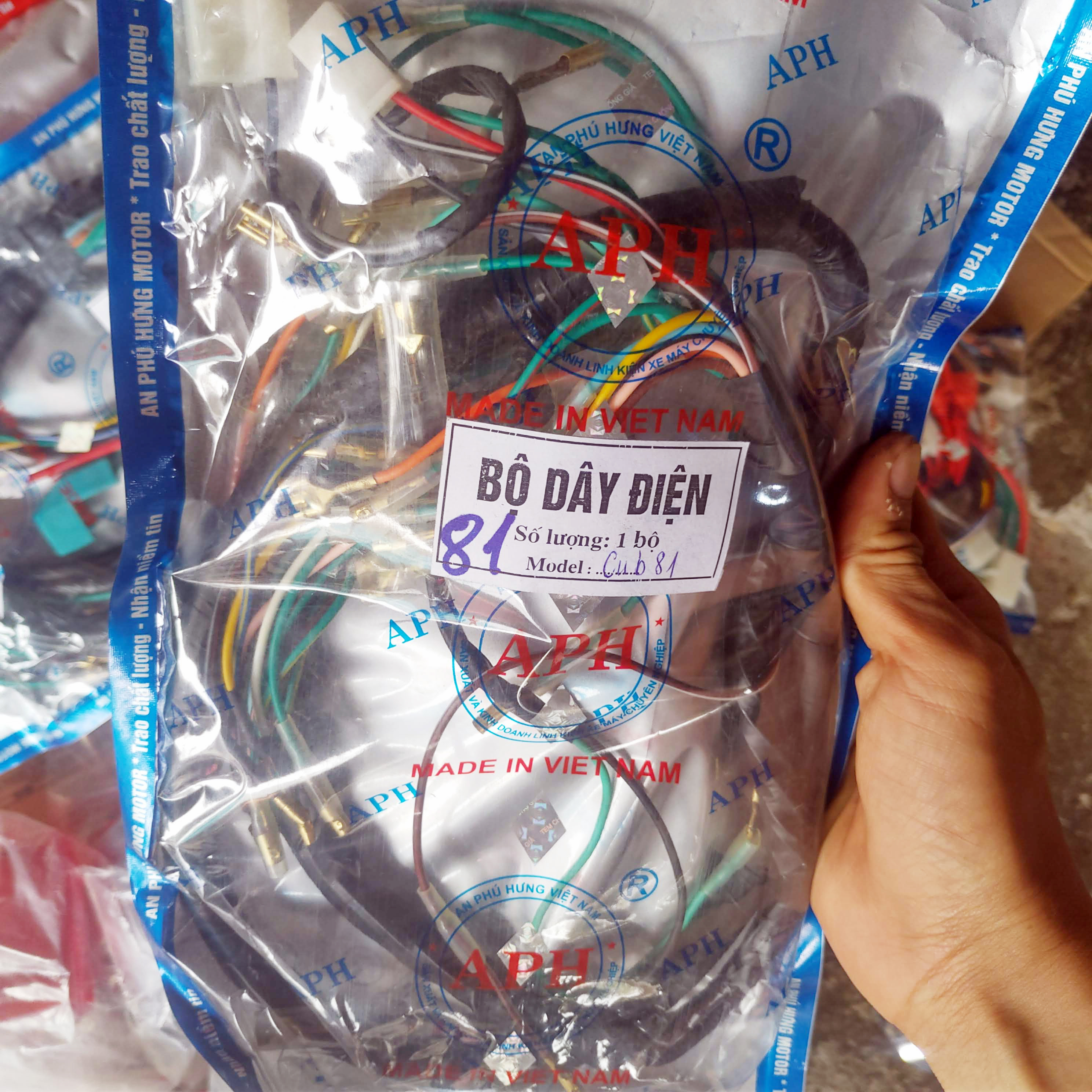 dây điện sườn xe honda Cup, Dream các đời