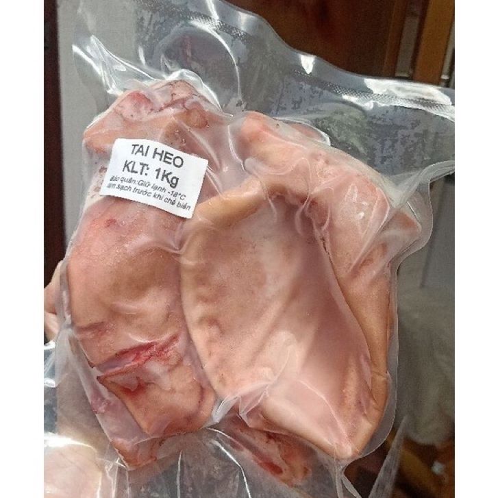 Lổ Tai heo tươi nhập khẩu - bịch 800gr (giao tphcm)