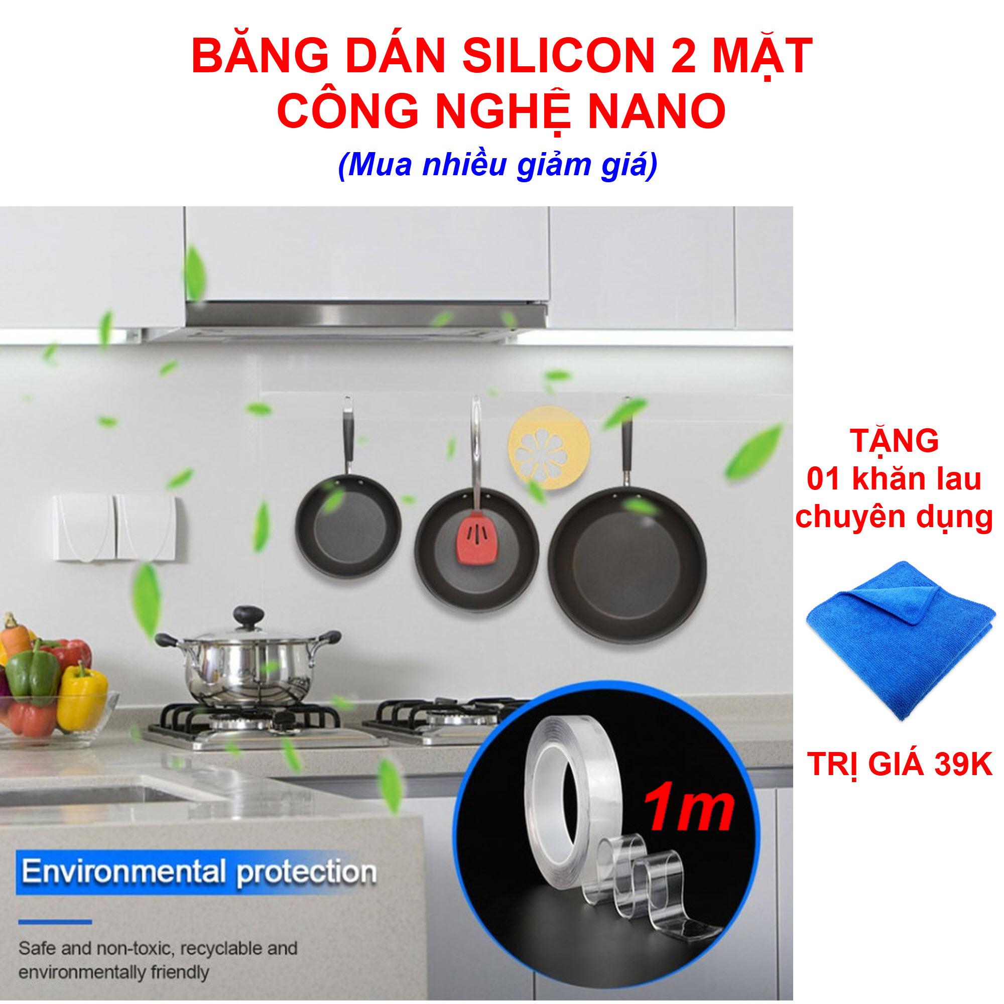 Cuộn Băng Keo Trong Suốt Chống Thấm Nước Dán Siêu Dính Đa Năng Dính Trên Mọi Bề Mặt-Băng keo 2 mặt trong suốt cuộn dài 1m trên mọi bề mặt siêu chắc chắn-Băng Keo 2 Mặt Đa Năng Nano  Treo Tường Keo dán Băng Keo Có Thể Giặt Có Thể Tái Sử Dụng