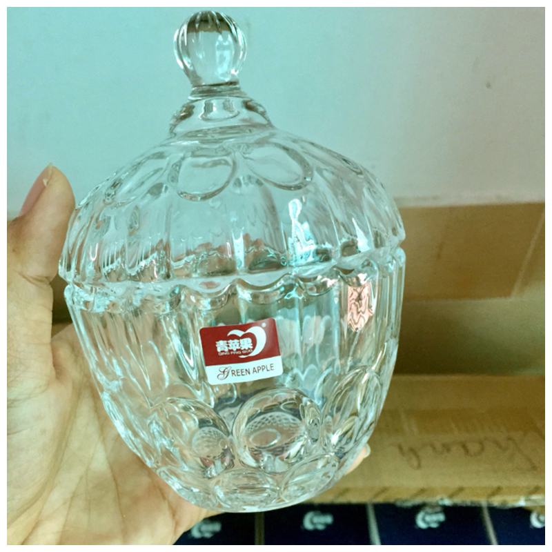 Hủ thủy tinh có nắp - Hộp thủy tinh