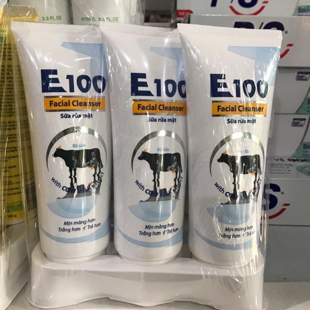 Sữa Rửa Mặt E100 Con Bò 80g