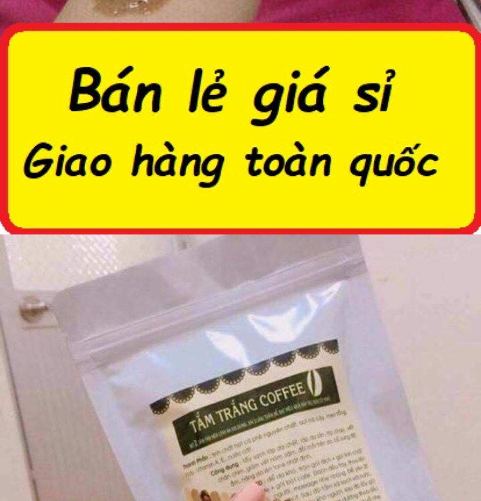 Gói tắm trắng cafe thiên nhiên