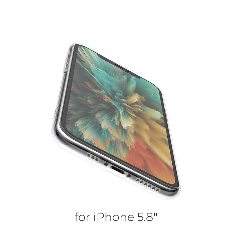 Ốp lưng Silicone trong suốt cho iPhone 11 Pro