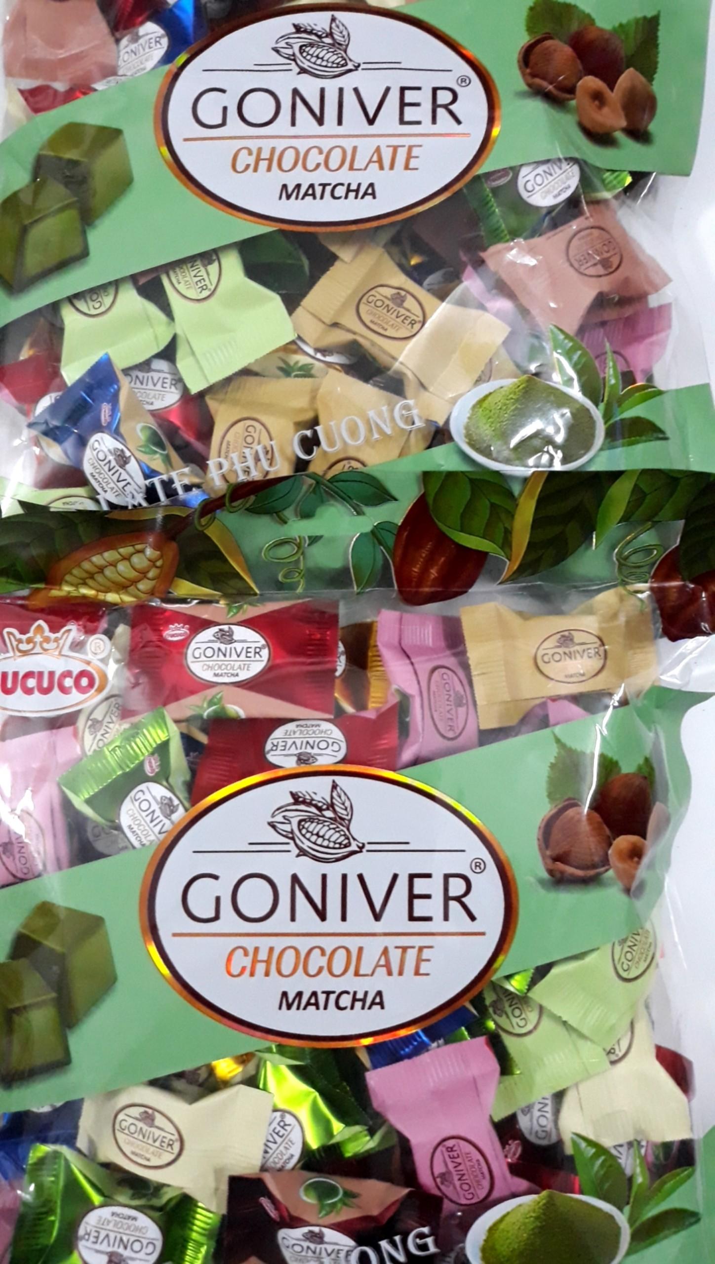 Kẹo Chocolate Matcha Phú Cường 350gr