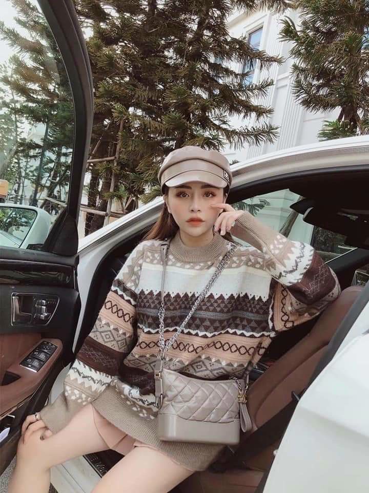 Áo len thổ cẩm hàng QC hot