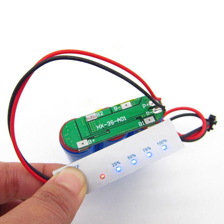 Led hiển thị dung lượng pin  acquy 12V