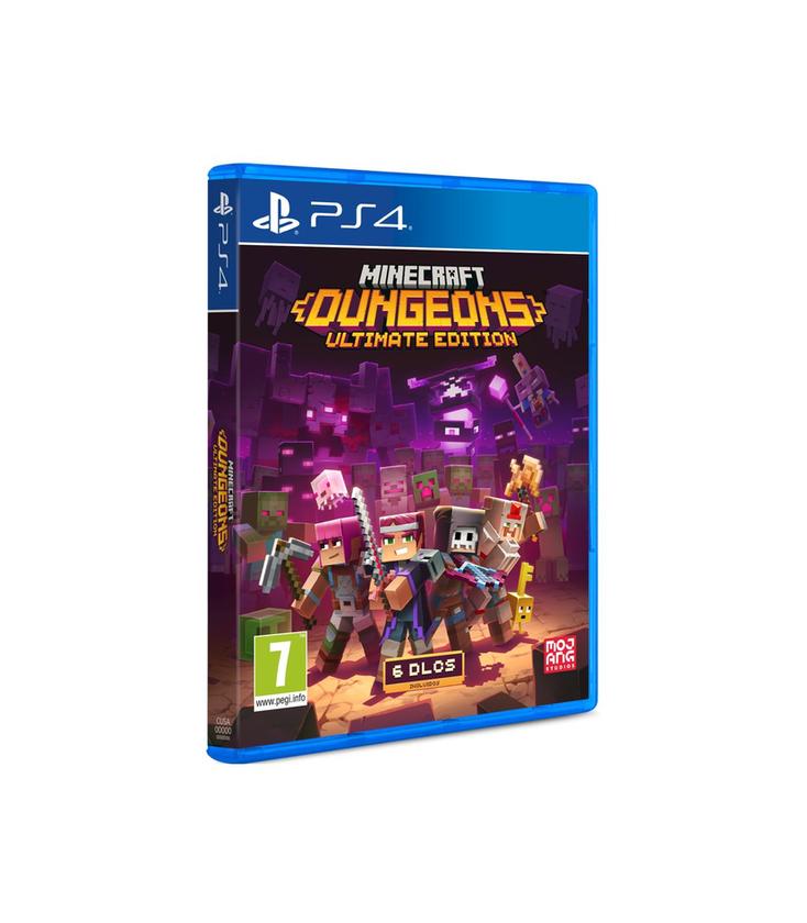 Đĩa Game Minecraft Dungeons Ultimate Edition PS4