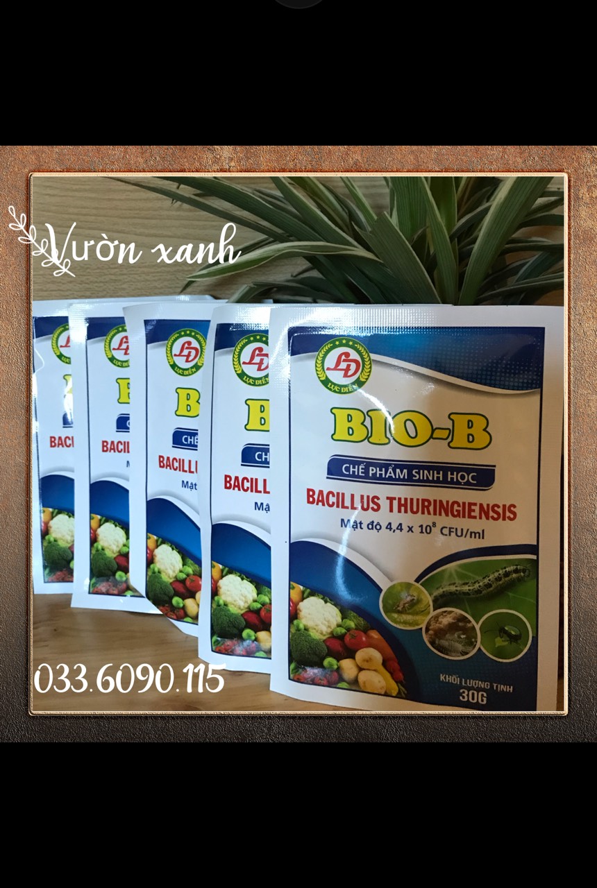 5 gói chế phẩm trừ sâu sinh học Bio - b 30g