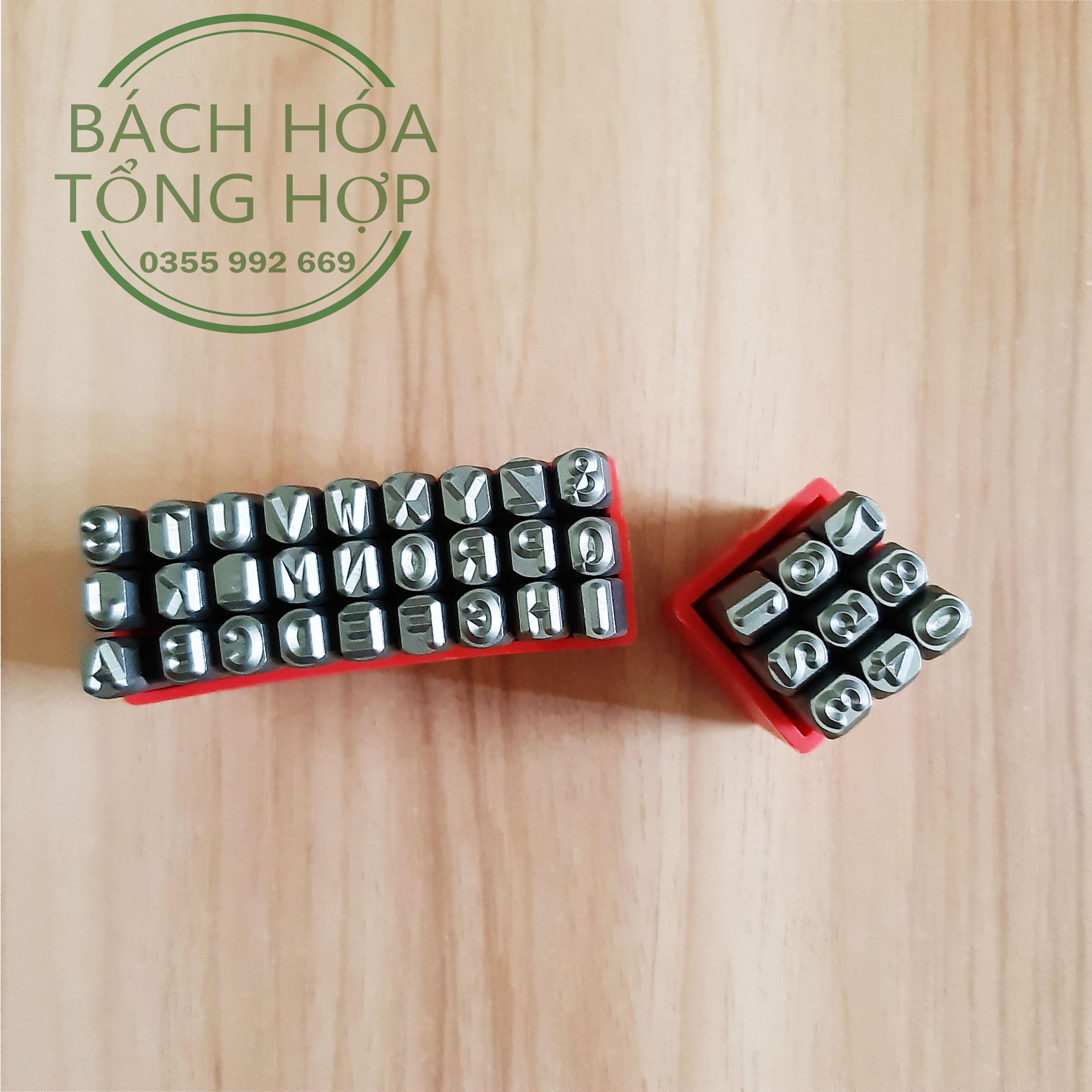 Bộ Đột Chữ Và Số 5mm Chuyên Dụng