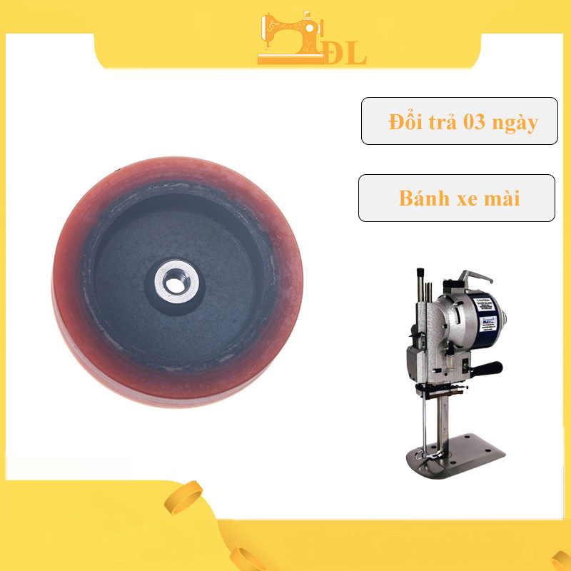 Bánh xe mài máy cắt vải đứng KM linh kiện máy cắt vải đứng