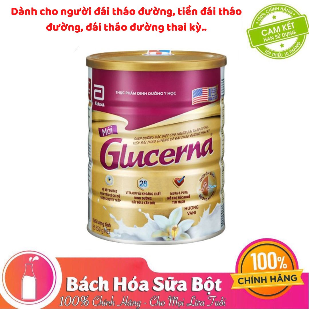 Sữa Bột Abbott Glucerna Vani 850g