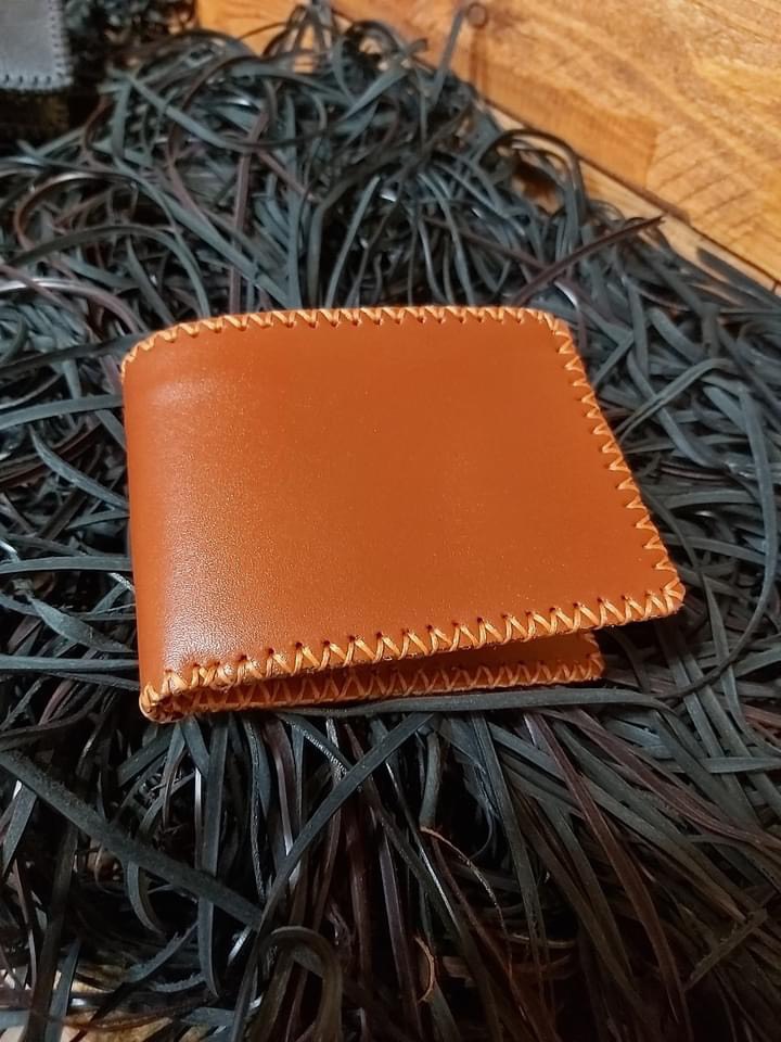 Ví nam da bò thật d.u.g thiết kế handmade