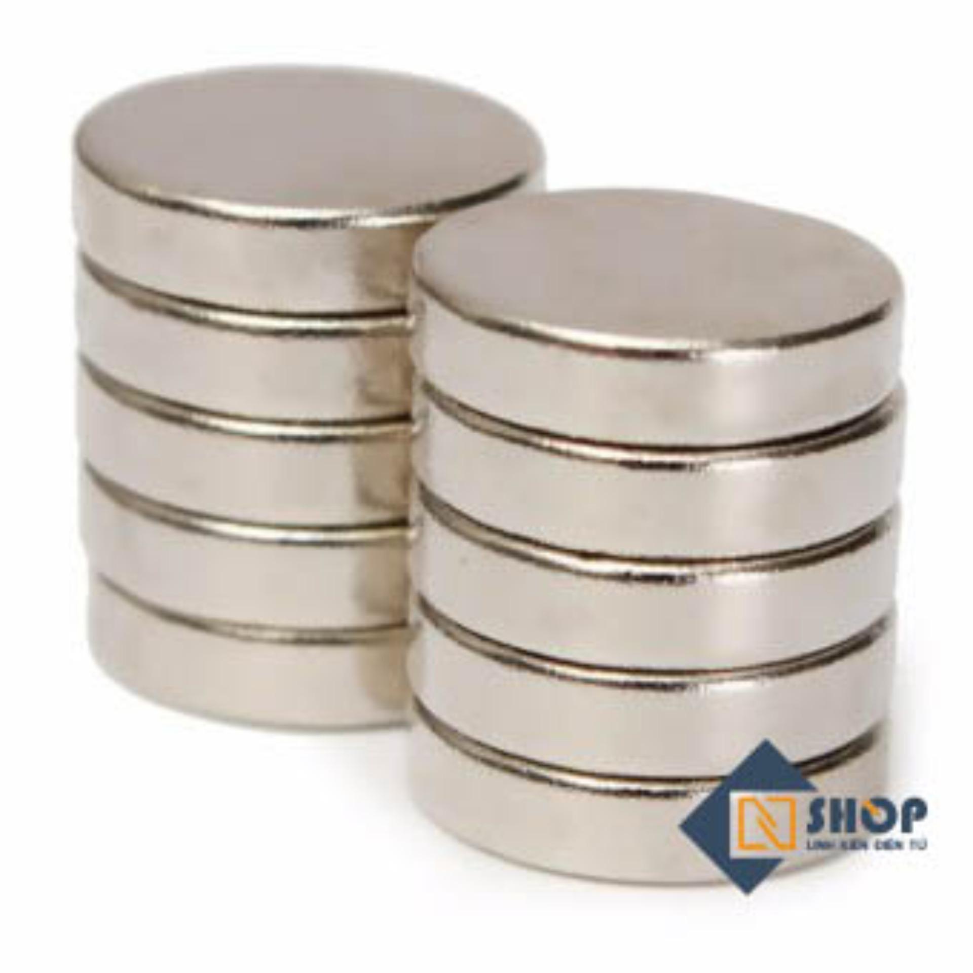 4 Nam châm đất hiếm 12x3mm