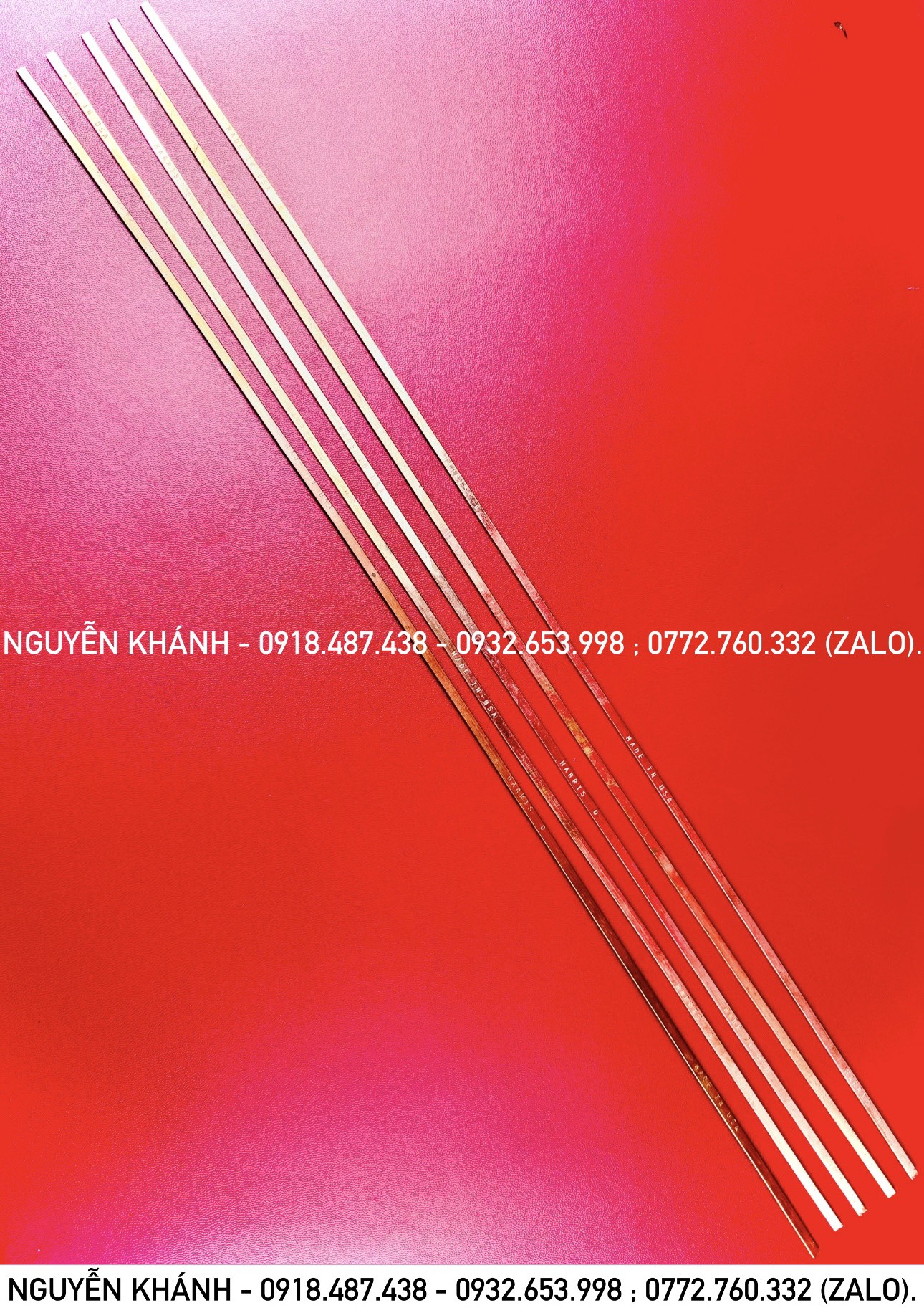 Bạc hàn HARRIS MỸ, 1 que bạc hàn ống đồng