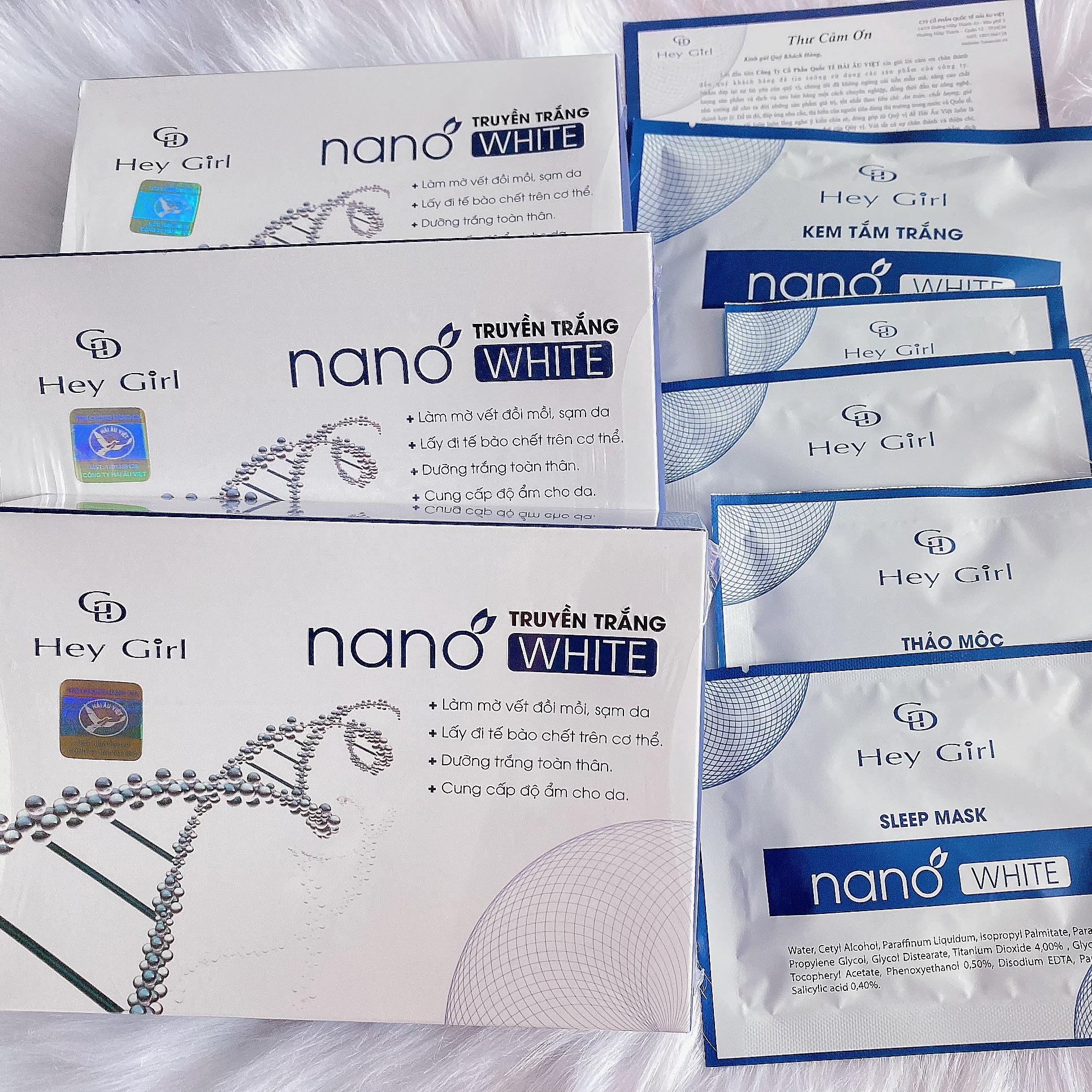 Compo 3 hộp Truyền Trắng Nano