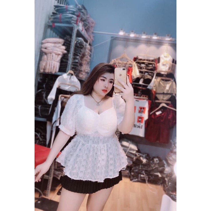 [HCM]Áo Kiểu Bigsize 60-90Kg [Tú Mở Bigsize Shop]