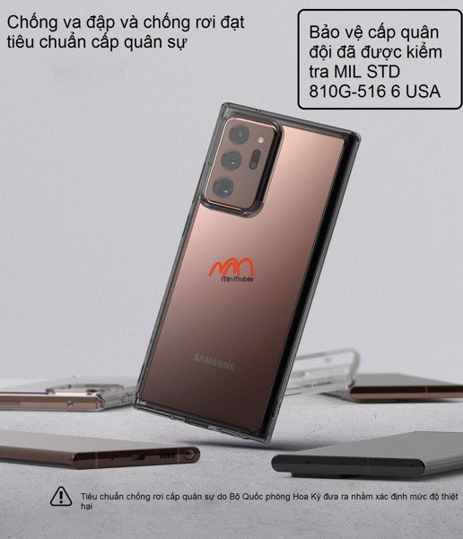 Ốp lưng Ringke Fusion Samsung Note 20 Ultra