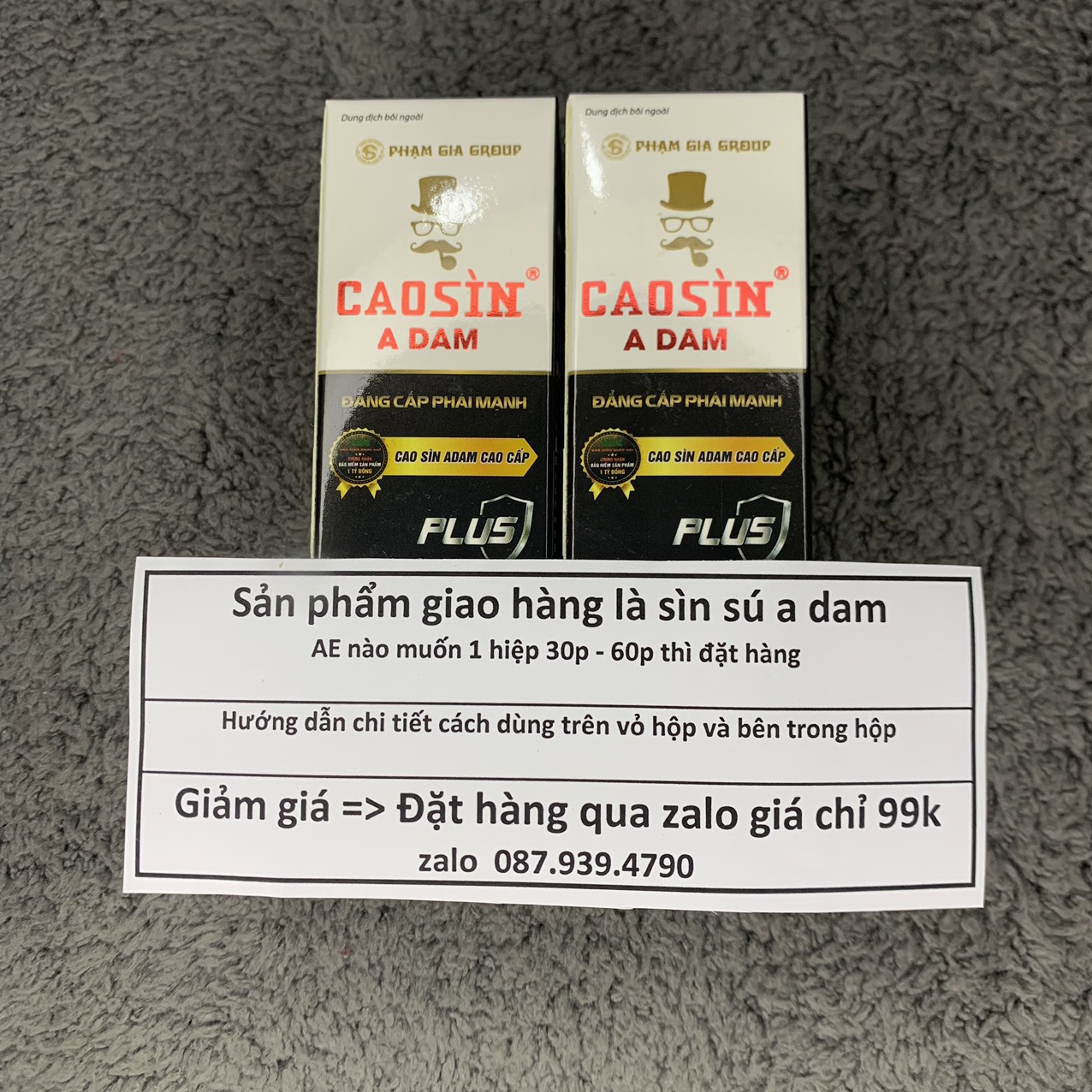 Sin su a dam, giày thể thao nam