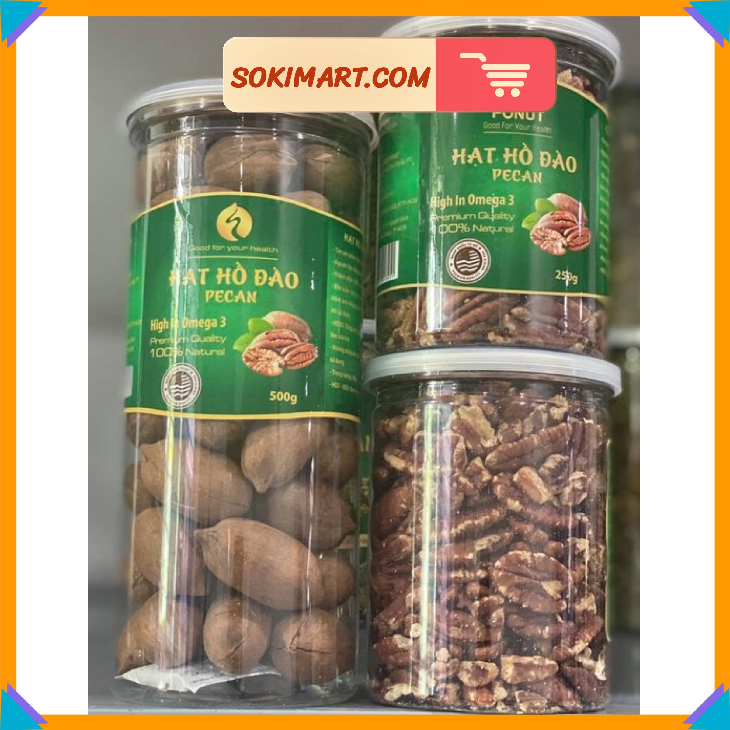 Hạt hồ đào Mỹ - 500g