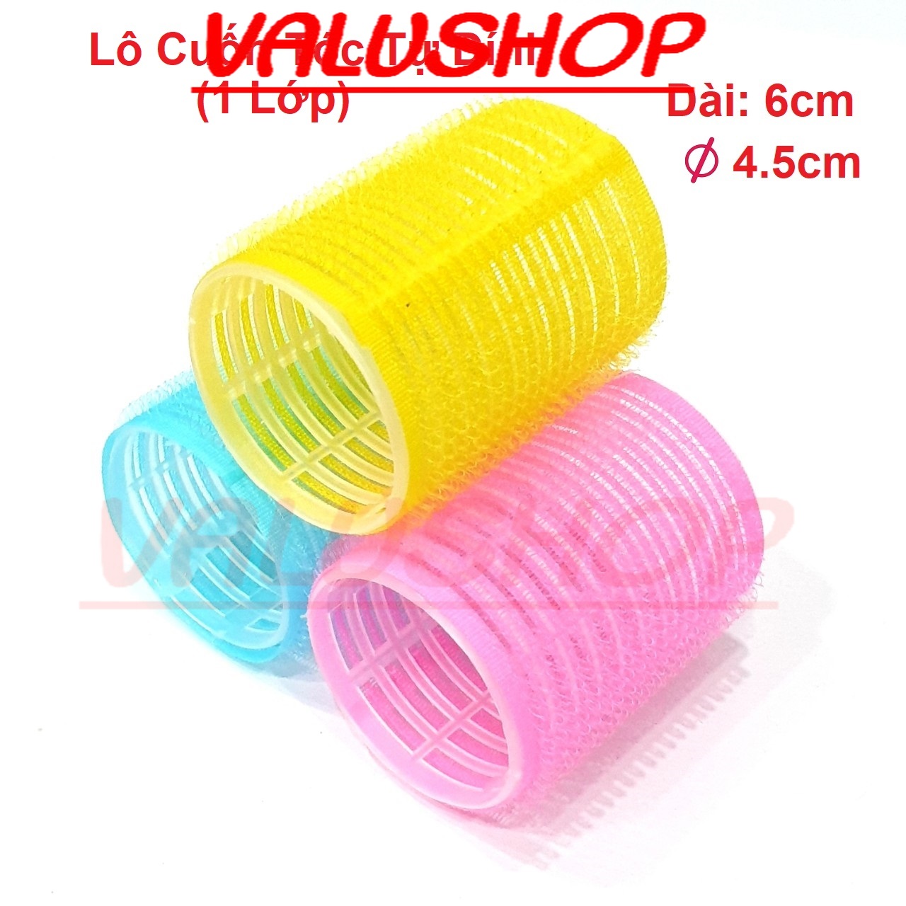 [COMBO 2 Cái] Lô Cuốn Tóc Tạo Kiểu Tự Dính [1 Lớp] Lớn  GDINH17