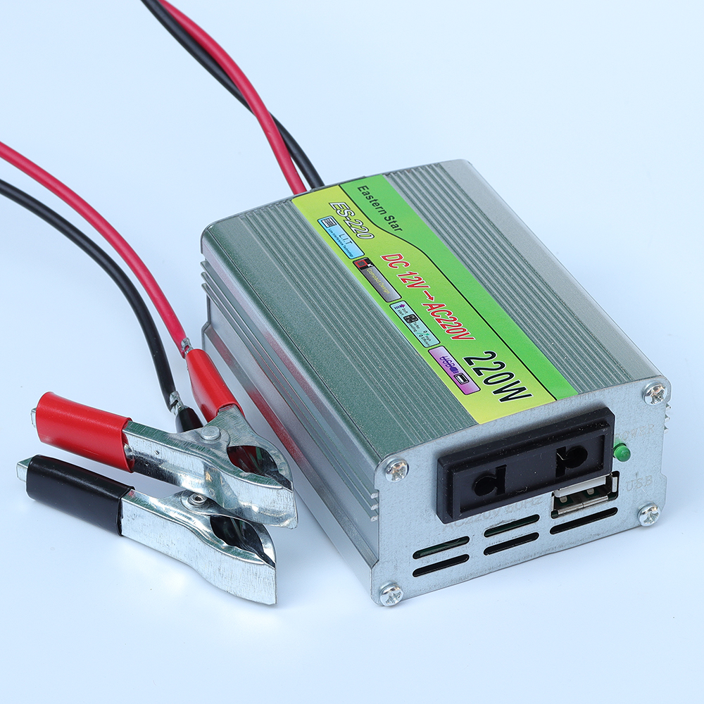 Bộ Chuyển Nguồn 12V-DC sang 220V-AC (220W)
