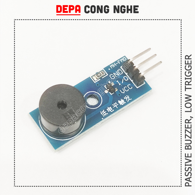 Module Còi Buzzer Chủ Động/Bị Động (Active/Passive Buzzer), Tương Thích Arduino, Raspberry Pi