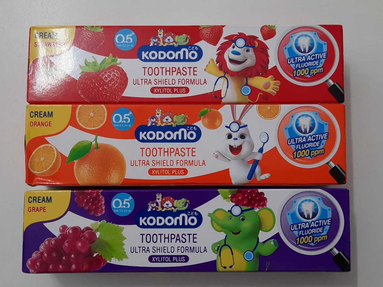 Kem đánh răng trẻ em Kodomo 65g